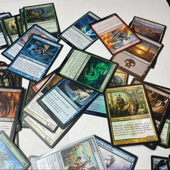 Magic The Gathering Cards MTG 100 Cards per Lot Wizards of the Coast - Picture 2 of 12